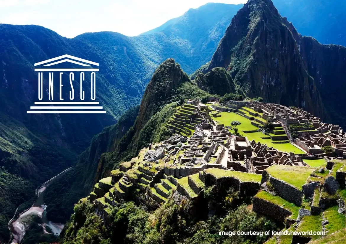 Entrance gate to Machu Picchu with updated visitor rules.