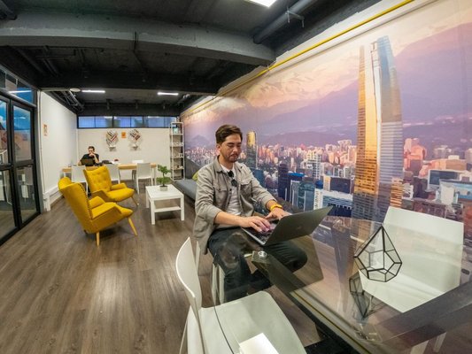 Área de Coworking