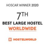 7th best large hostel worldwide 2020